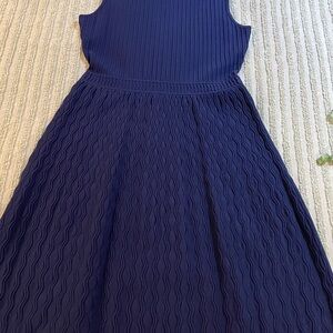 Tory Burch Navy Blue Dress